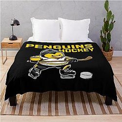 Art Pittsburgh Penguins Throw Blanket
