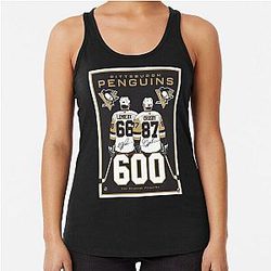 Art Pittsburgh Penguins Racerback Tank Top