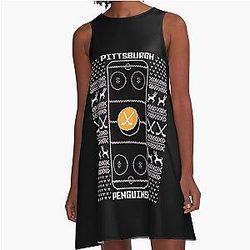 Art Pittsburgh Penguins A-Line Dress
