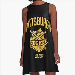 Art Pittsburgh Penguins A-Line Dress