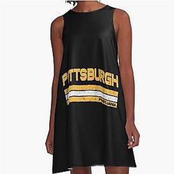 Art Pittsburgh Penguins A-Line Dress