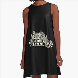 Art Pittsburgh Penguins A-Line Dress