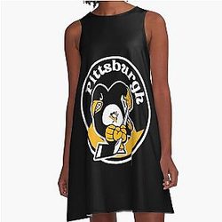 Art Pittsburgh Penguins A-Line Dress