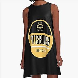 Art Pittsburgh Penguins A-Line Dress