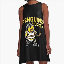Art Pittsburgh Penguins A-Line Dress