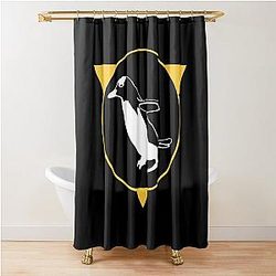 Art Pittsburgh Penguins Shower Curtain