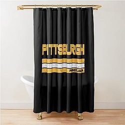Art Pittsburgh Penguins Shower Curtain