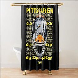 Art Pittsburgh Penguins Shower Curtain