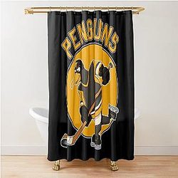 Art Pittsburgh Penguins Shower Curtain