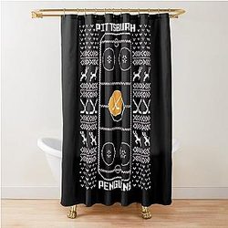 Art Pittsburgh Penguins Shower Curtain