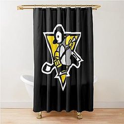 Art Pittsburgh Penguins Shower Curtain