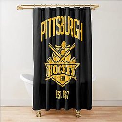Art Pittsburgh Penguins Shower Curtain