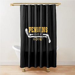 Art Pittsburgh Penguins Shower Curtain