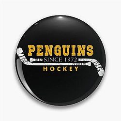 Art Pittsburgh Penguins Pin