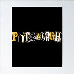 Art Poster for the Pittsburgh Penguins