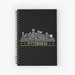 Art Pittsburgh Penguins Notebook