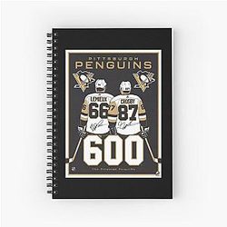 Art Pittsburgh Penguins Notebook