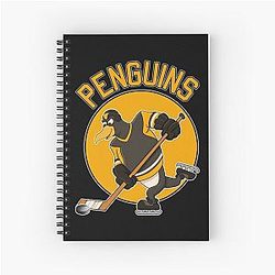 Art Pittsburgh Penguins Notebook