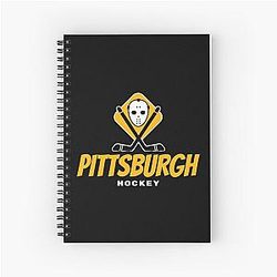 Art Pittsburgh Penguins Spiral Notebook