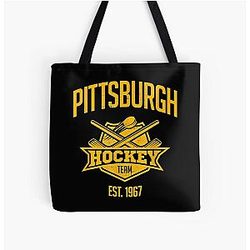 Art - Pittsburgh Penguins Tote Bag