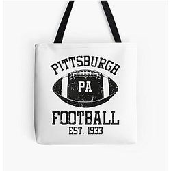 Art Pittsburgh Penguins All Over Print Tote Bag