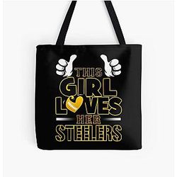 Art Pittsburgh Penguins All Over Print Tote Bag