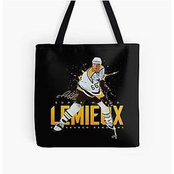 All Over Pittsburgh Penguins Art Tote Bag