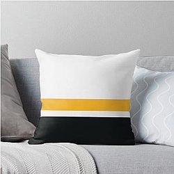 Pittsburgh Penguins Reverse Pattern Throw Pillow