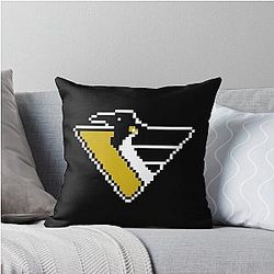 Art Pittsburgh Penguins Throw Pillow