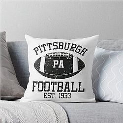 Pittsburgh Penguins Throw Pillow