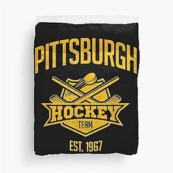 Art Pittsburgh Penguins Duvet Cover