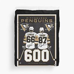 Art Pittsburgh Penguins Duvet Cover