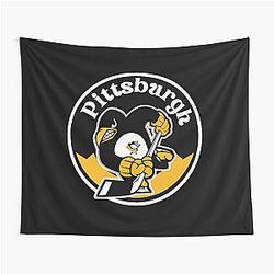 Art Pittsburgh Penguins Tapestry