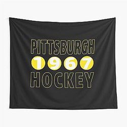Art Pittsburgh Penguin Tapestry