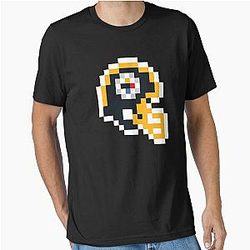 Pittsburgh Steelers 8-bit Football Helmet Essential T-Shirt