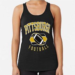 Art Pittsburgh Steelers Racerback Tank Top