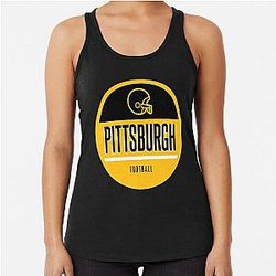 Art Pittsburgh Steelers Racerback Tank Top
