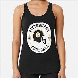 Art Pittsburgh Steelers Racerback Tank Top