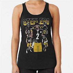 Art Pittsburgh Steelers Racerback Tank Top