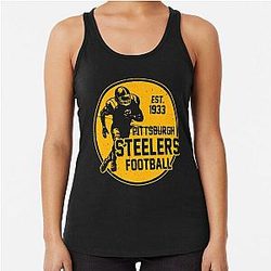 Art Pittsburgh Steelers Racerback Tank Top