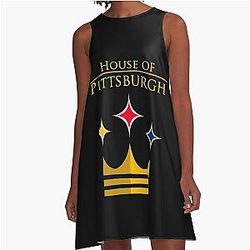 Art Pittsburgh Steelers A Line Dress