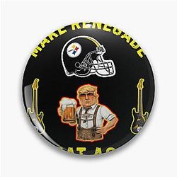Art Pittsburgh Steelers Pin
