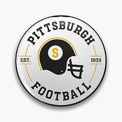 Art Pittsburgh Steelers Pin