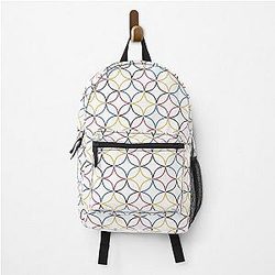 Pittsburgh Steelers Pattern White Background Backpack