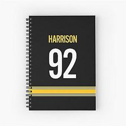 James Harrison Pittsburgh Steelers Notebook