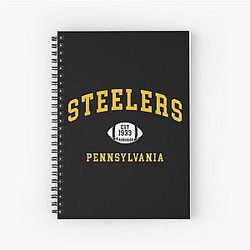 Art Pittsburgh Steelers Notebook