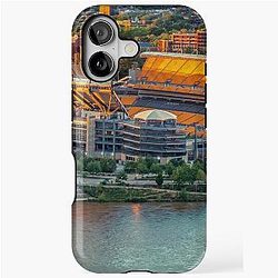 Pittsburgh Steelers View from Heinz Field in Pittsburgh PA overlooks the Skyline and Landscape of the City with Pittsburgh Arenas in the distance and is a great place to take Pittsburgh Photos with unique Pittsburgh Gifts.