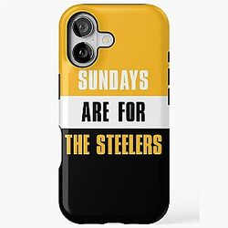 Sundays are for the Pittsburgh Steelers iPhone Tough Case