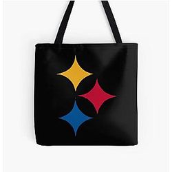 Art Pittsburgh Steelers All Over Print Tote Bag