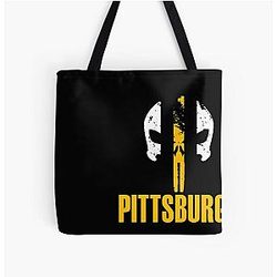 Pittsburgh Steelers All Over Print Tote Bag